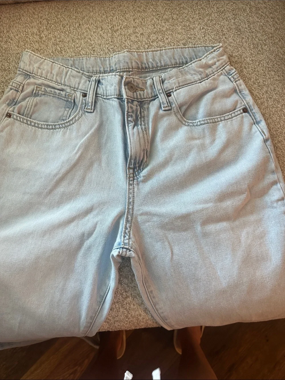 Old Navy Light Wash Kids Jeans - Straight Leg